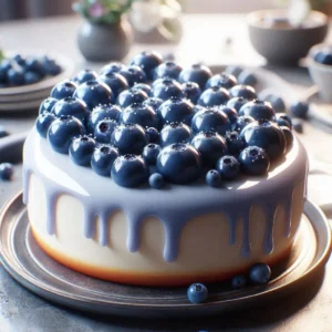 Pastel de arándanos