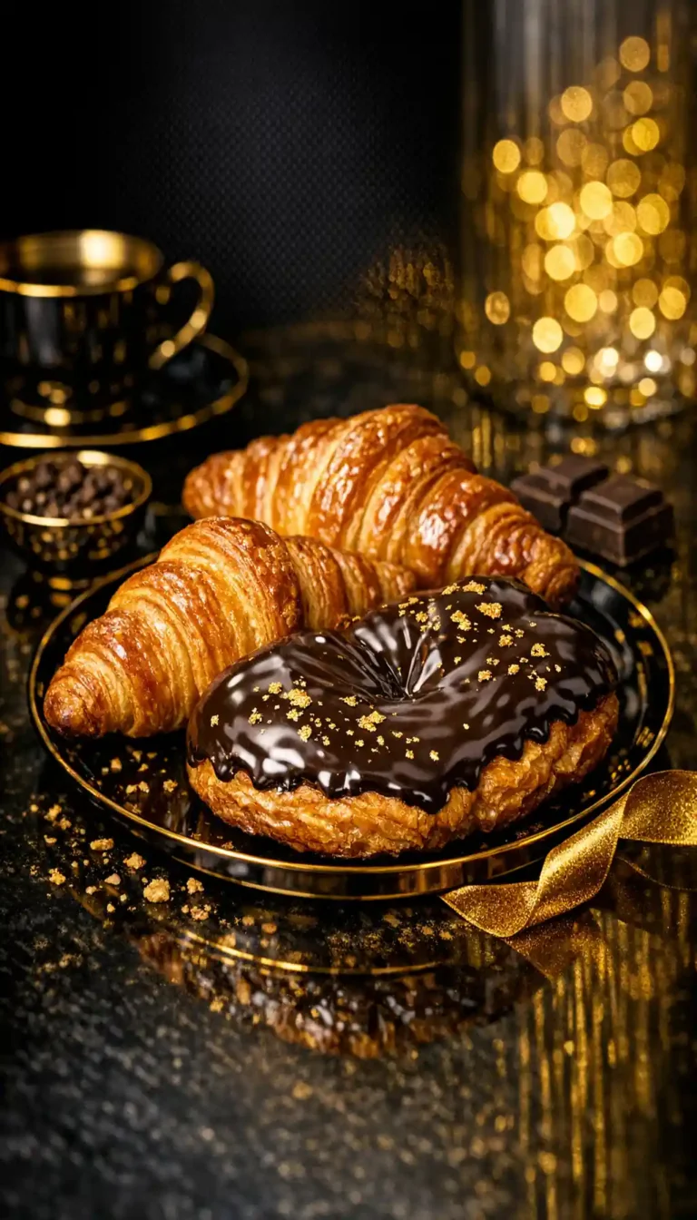 Croissants de chocolate