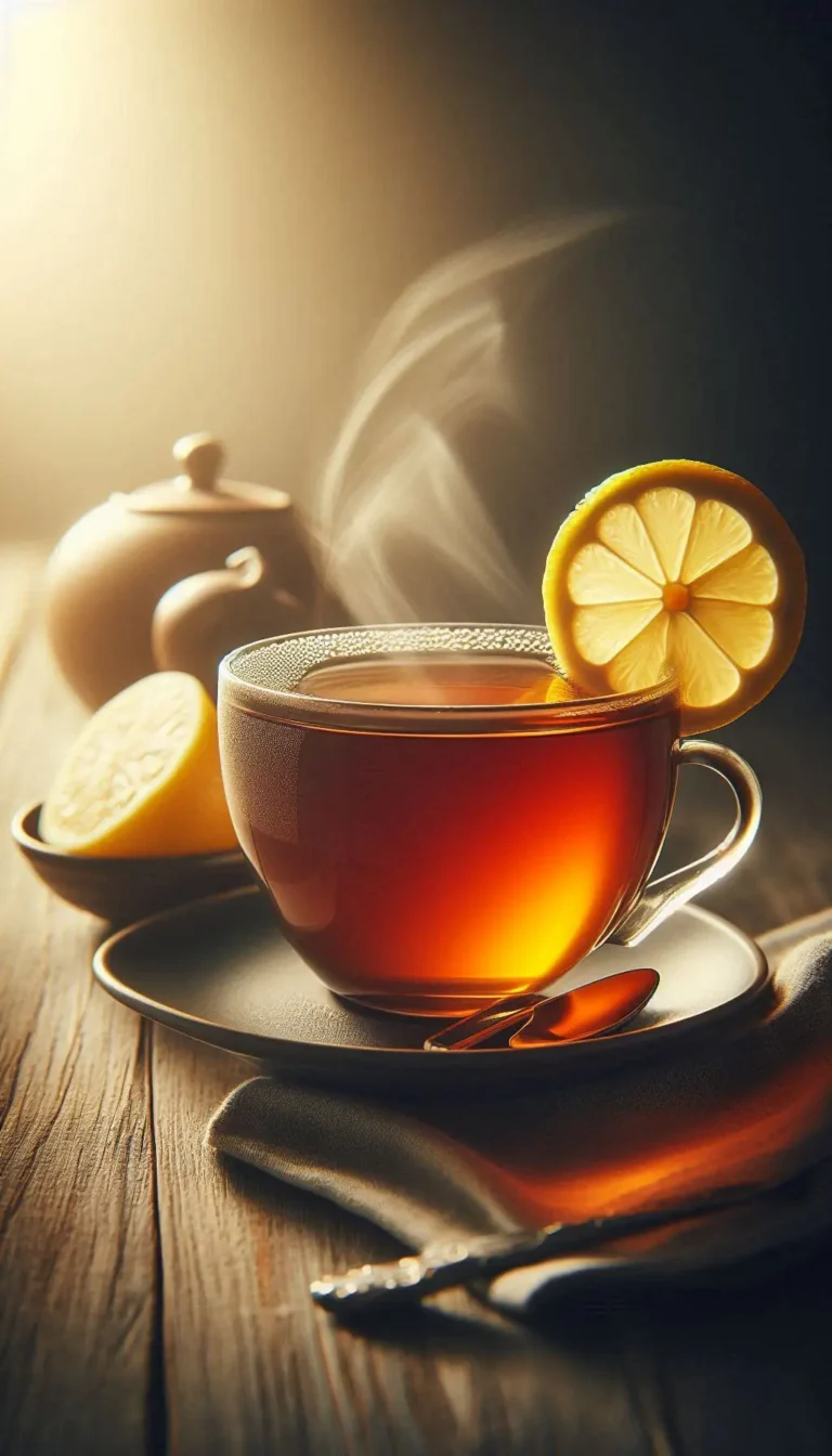 Taza de té riquísimo
