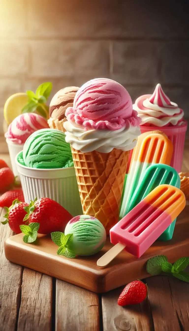 Helados varios sabores