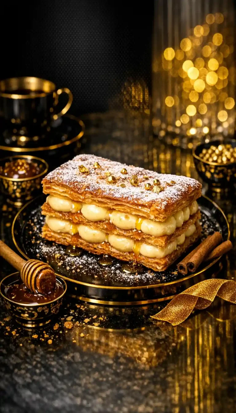 Milhojas de crema Milhojas