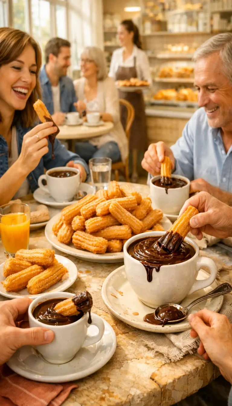 Chocolate con churros Chocolate con churros